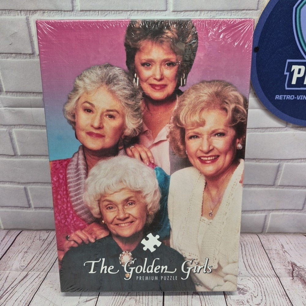 The Golden Girls Premium Puzzle 1000 Piece 19"x27" NEW & SEALED